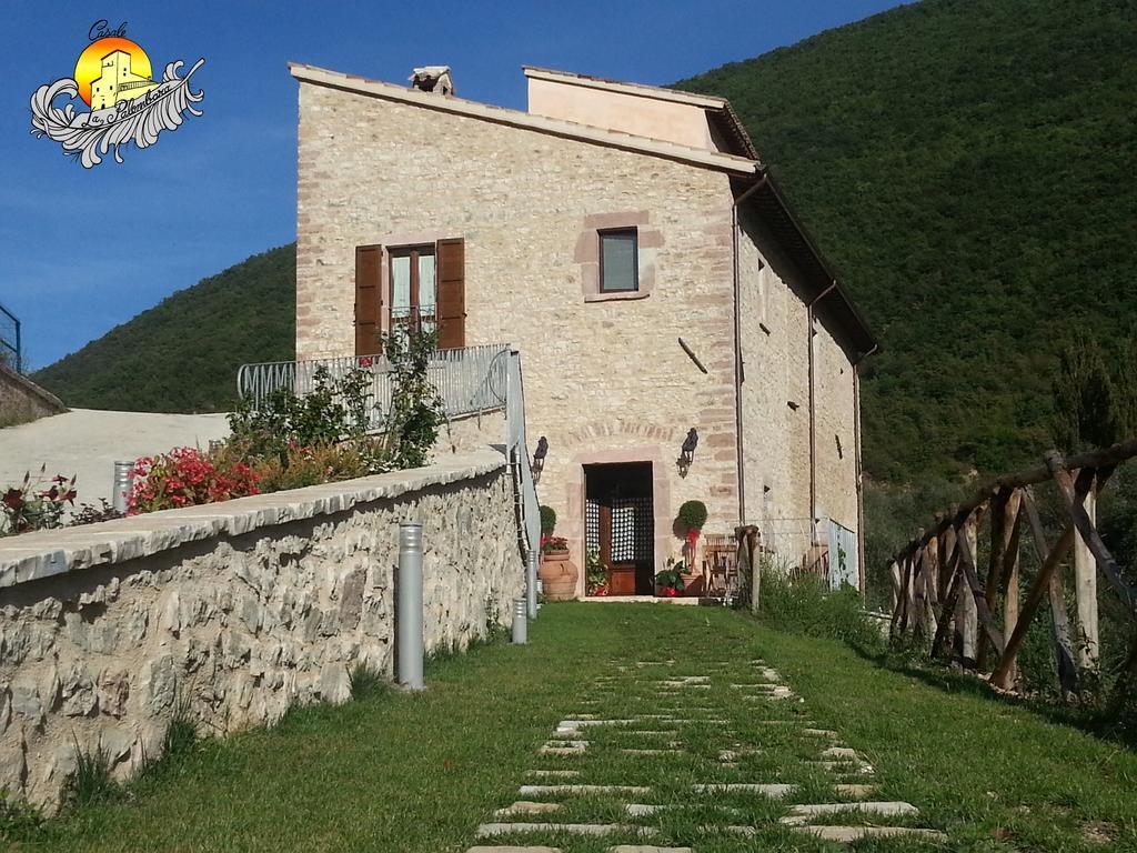 Agriturismo Casale La Palombara Villa Cerreto di Spoleto Kültér fotó